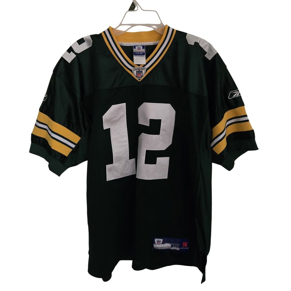 Mens Reebok Sz 48 AARON RODGERS Packers NFL Football Jersey
